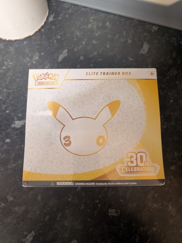 New sealed pokémon tcg 30th - sealed,