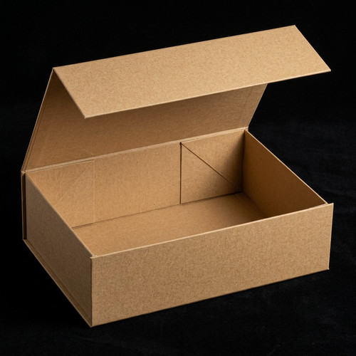 Magnetic kraft gift - kraft,