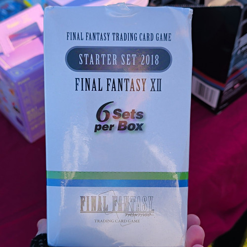 Final fantasy tcg - fantasy, starter