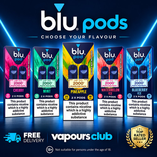 Blu bar pods refills 20mg - bar, |