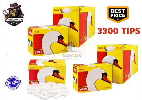 Swan slim filter tips new - filter, 2026