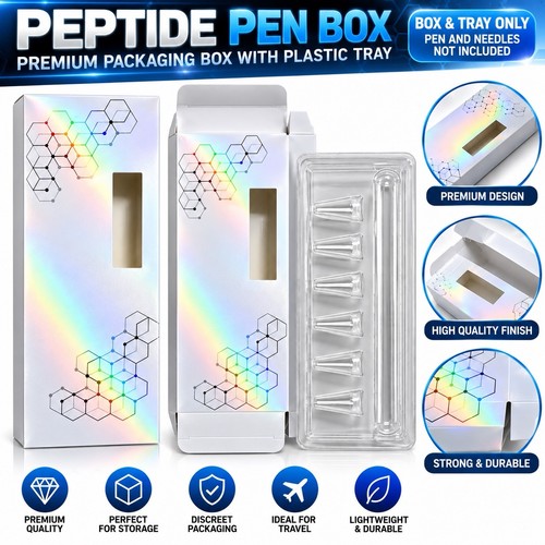 Peptide pen white - white, storage