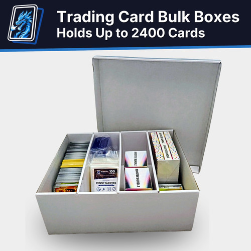 Trading card bulk storage - bulk, box