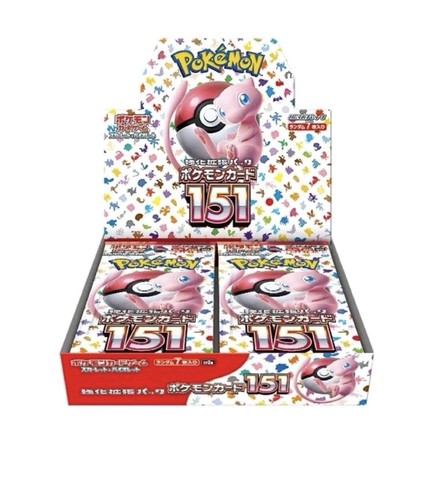 Pokemon tcg booster box 151 - tcg,