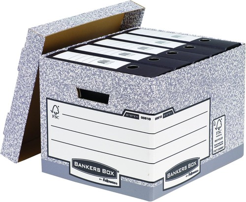 Bankers box grey standard - box,